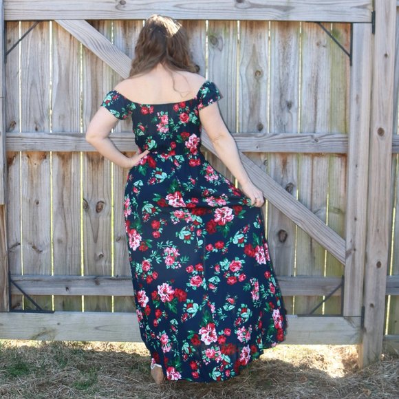 Flounce Maxi Romper - Picture 2 of 3